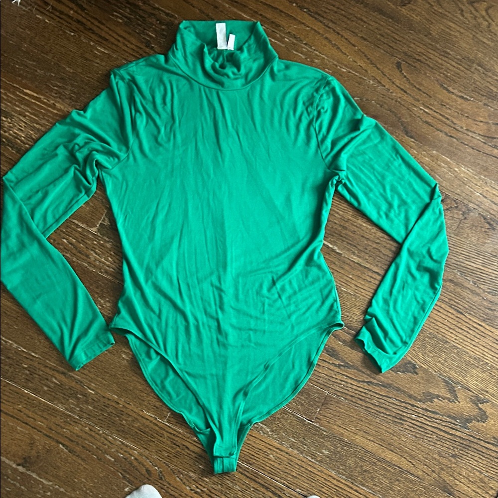 & Other Stories Vibrant Green Bodysuit